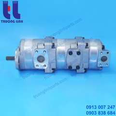 Bơm Thủy Lực - Bơm Bánh Răng - Bơm Chính 705-56-24080  Xe Đào Komatsu PC60-3 - Bơm Ba Tầng