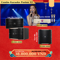 Dàn Loa JBL Pasion 10, Amply sumico SU450, Sub JBL Pasion 12SP