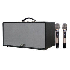 Loa xách tay Acnos Flac 36 (200W, Bluetooth 5.0, kèm 2 tay micro)