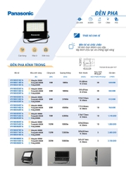 Đèn Led Pha Panasonic Hàng Chính Hãng