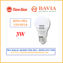 Bóng bulb tròn Rạng Đông 3W