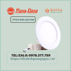 Đèn led Panel đổi màu rạng đông PT04 ĐM 110/9W