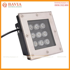 Đèn Led âm sàn vuông BAVIA UG802-9W