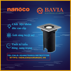 Đèn âm sàn âm đất Nanoco -NGL2292-1W