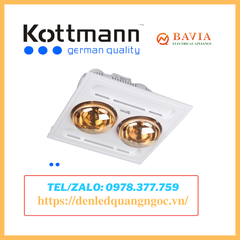 Đèn sưởi 2 bóng âm trần Kottmann – K9S