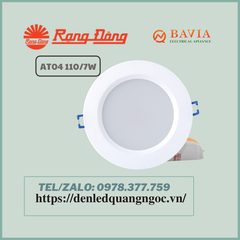 Đèn Led âm trần rạng đông AT04 110/7W