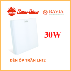 ỐP TRẦN VUÔNG 30W RẠNG ĐÔNG LN12