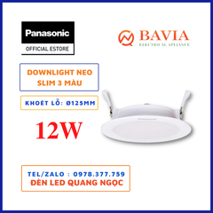 Đèn Led Downlight Neo Slim đổi màu Panasonic NNP74476