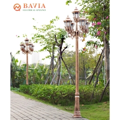 Cột đèn sân vườn cổ điển GL-C3002-5