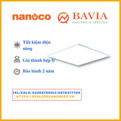 Đèn Panel Nanoco NPL30123, 300x1200 40W ánh sáng vàng