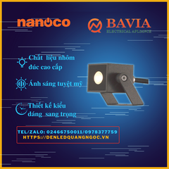 Đèn sân vườn Nanoco, 1W NSP1802