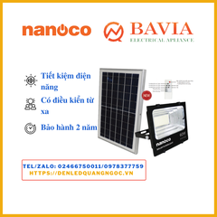 ĐÈN PHA LED SOLAR 60W NANOCO-NLFS060615 - IP67