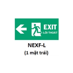 Hình chỉ hướng mặt trái Đèn Exit - sự cố NEXF-L