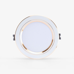 Đèn Led âm trần viền vàng AT10 110/9W