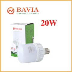 Bóng bulb trụ nhựa 20W