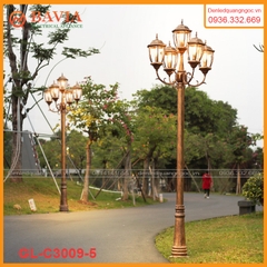 Cột đèn sân vườn cổ điển GL-C3009-5