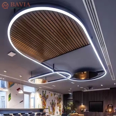 Đèn thả văn phòng hình OVAL