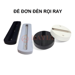 Đế đơn đèn rọi ray BA-DRR