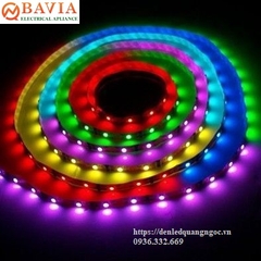 Đèn led dây cuộn 7 màu RGB chống thấm nước QN-4101