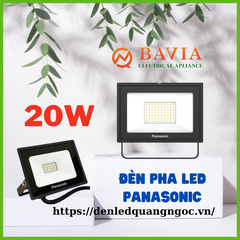 Đèn pha LED Panasonic 20W ánh sáng trắng