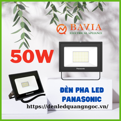 Đèn pha LED Panasonic 50W ánh sáng trắng