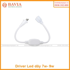 Bộ Driver cho led dây 7w,9w