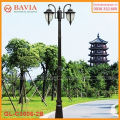 Cột đèn sân vườn cổ điển GL-C3006-2B