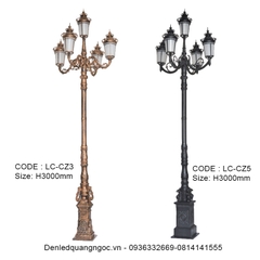 Cột đèn sân vườn  LC-CZ