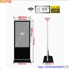 Màn hình quảng cáo chân đứng ML-QCA55INCH