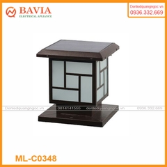 Đèn trụ cổng năng lượng mặt trời BAVIA ML-C0348