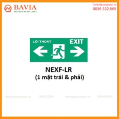 Hình chỉ hướng mặt trái và phải Đèn Exit - sự cố NEXF-LR