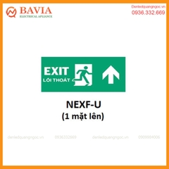 Hình chỉ hướng mặt lên Đèn Exit - sự cố NEXF-U