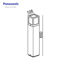 Đèn sân vườn ngoài trời Nanoco - NGL8434A