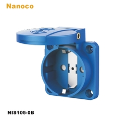 ổ cắm âm có nắp IP54 NIS105-0B