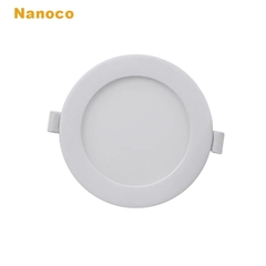 Đèn LED Downlight Slim nanoco 9W viền trắng