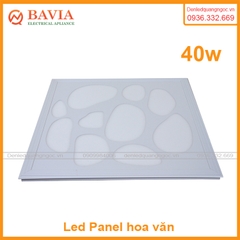 Led Panel vuông 40W hoa văn 01