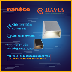 Đèn gắn tường ngoài trời NBL2691 Nanoco, 7W