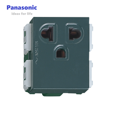 Ổ cắm 3 lỗ đơn có màn che Panasonic WEV1181SW