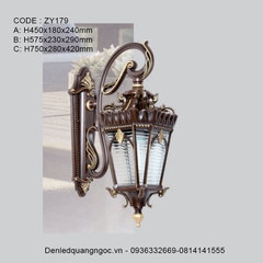 Đèn treo tường ngoài trời ZY179