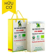 Gạo Ông Cua ST25 Organic chuẩn USDA Mỹ (hộp 2kg)