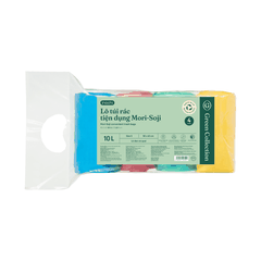 Lô túi rác màu tiện dụng Mori-Soji