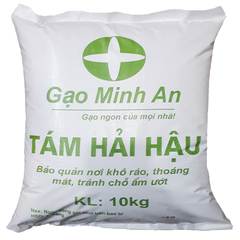 Gạo tám hải hậu Minh An túi 10kg