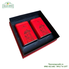 Trà Đinh Tiến Vua Ướp Hoa Nhài 200gram - Bộ Hứng Dừa