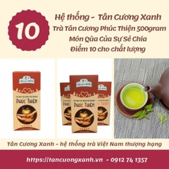 Trà Tân Cương Phúc Thiện 500gram - Qùa Tặng Cuộc Sống