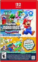 Super Mario Bros Wonder Nintendo Switch 2 Edition + Meetup in Bellabel Park