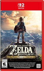 The Legend of Zelda Breath of the Wild Nintendo Switch 2 like new