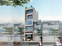Công trình nhà anh Hùng  Đường Hồng Hà