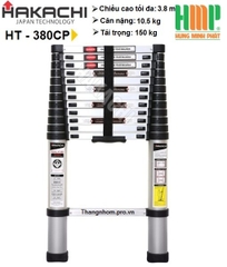 Thang nhôm rút gọn Hakachi HT-380 CP