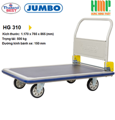 Xe đẩy hàng Jumbo HG-310C