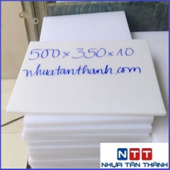 THỚT NHỰA 500x350x10 MM.